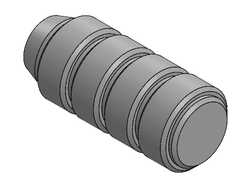 CAD model of the shift knob